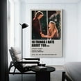 thumbnail image 3 of 10 Things I Hate About You Movie Poster Print Poster Prints Canvas Wall Art For Trendy Dorm Room Decor Aesthetic Gift, 3 of 8