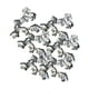 thumbnail image 4 of 100 cuentas de flores para pulseras, collares, adornos, adornos florales Gris, 4 of 9