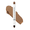 Desert Sand, variant on Honeybee Gardens Instant Shadow Stik, Long-Wearing Cream Eye Shadow with Brush; Desert Sand