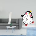 thumbnail image 2 of Lámpara de pie con pantalla de pingüino de dibujos animados para sala de estar y dormitorio. Preciosa lámpara de pie de madera multifuncional., 2 of 8