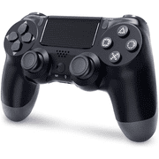 Restored Sony Playstation 4 PS4 Console Original 500GB with 2 Retrofam Controllers, Black
