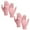 Pink, variant on AWZXDE Winter Gloves For Men Women 2 Pairs Upgraded Screen Cold Weather Thermal Warm Knit Glove For Running Driving Dark Gray,One Size