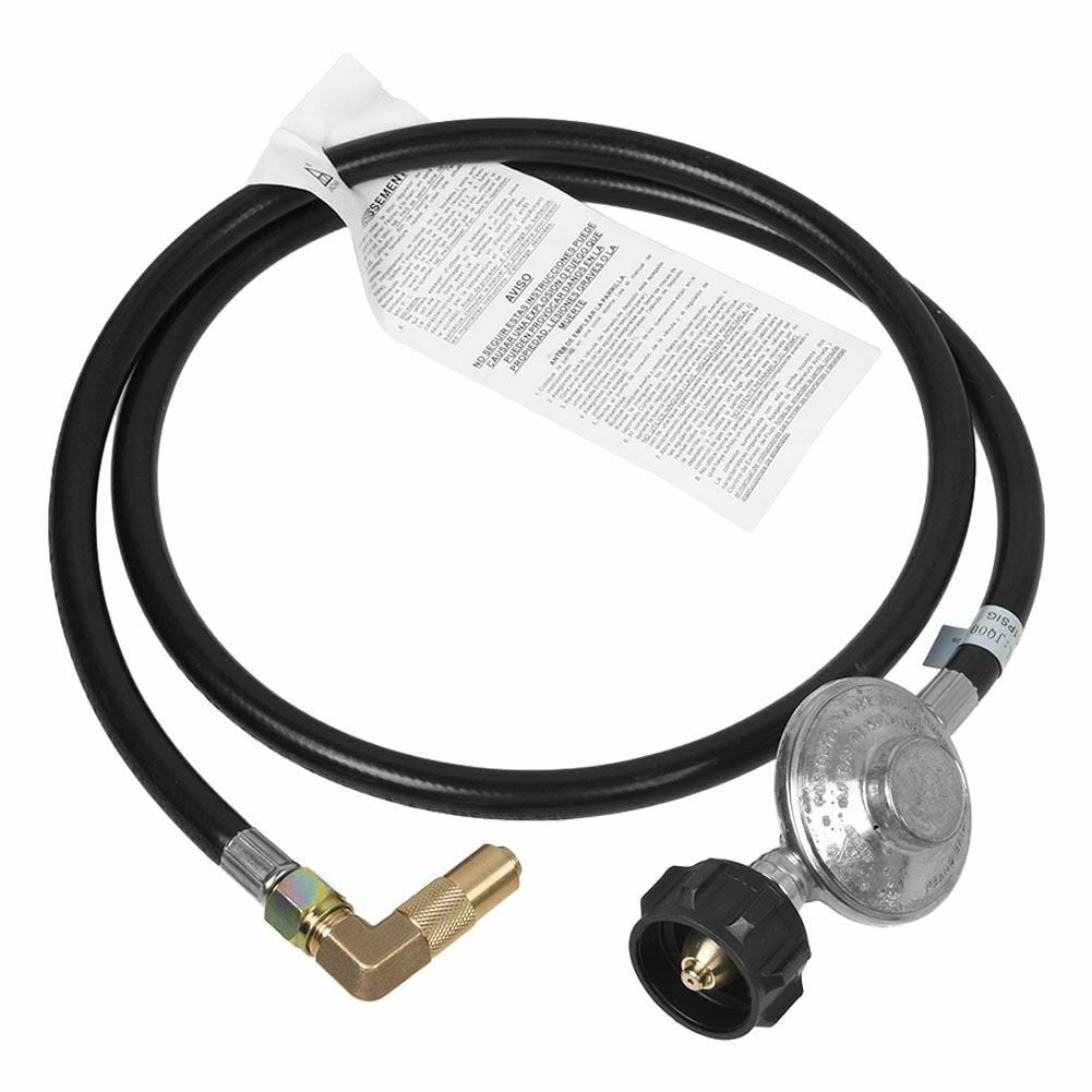 LP Gas Grill Regulator With Adapter Fit For Blackstone 17"/22" Tabletop Griddle 