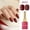 B, variant on Mineart Burgundy Red Nail Gel Polish Set Vibrant Color Long Lasting Quick Drying For Daily Manicure And Salon Use