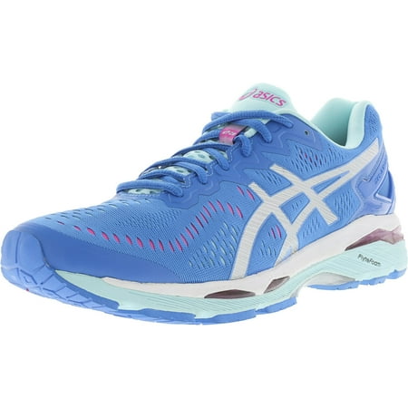 Asics Women S Gel Kayano 23 Diva Blue Silver Aqua Splash Ankle High Running 6 M Walmart Canada