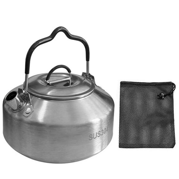 CEORPER Camping Kettles Camp Teas Coffee Pot Stainless Steels Outdoor Hiking Cookware