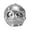 Silver, variant on Halloween Skull Squishy Stress Ball, Soft TPR Squeeze Fidget Toy With Pop Out Eyeball Design, Anxiety Relief Hand Sensory Toy,Goodie Bag Filler, Haunted House Party Favor Gift