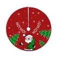 thumbnail image 1 of CNKOO Santa Claus Tree Skirt Creative Printing Christmas Tree Bottom Decoration Christmas Tree Skirt, 1 of 8