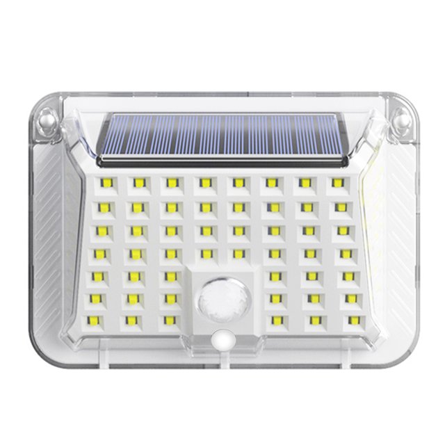 Lámpara solar HP-2102 con sensor de movimiento - 3 modos inteligentes, carga solar y resistencia IP65
Características principales:
- Sensor ultrasensible (10-26 pies/120°)
- Batería recargable