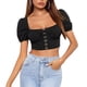 thumbnail image 3 of Blusa corta para mujer, blusa corta con mangas abullonadas para mujer, blusa corta con mangas abullonadas para mujer, blusa corta con mangas abullonadas para mujer, eleva tu experiencia, 3 of 9