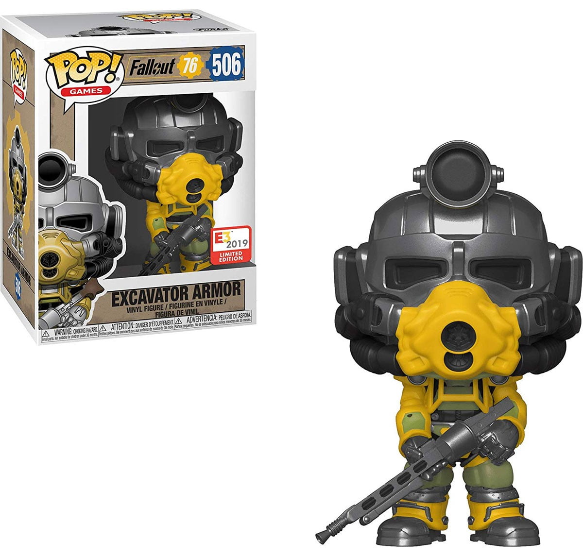 Funko Pop Games: Fallout 4-T-60 Power Armor Action Figure ...