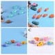 thumbnail image 2 of Figuras decorativas en miniatura de peces, adornos de resina, tiburón, caballito de mar, Mini Hada del océano, jardín, Animal, musgo, Micro paisaje, 1-6 piezas, 2 of 4