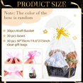 thumbnail image 3 of Kit para Cesta de Regalo Tuanse 30 Piezas Negro y Dorado 25x17x11 cm, 3 of 6