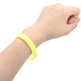 thumbnail image 5 of Uxcell Silicone Luminous Wristbands 8 Inch Circumference, Yellow 12 Pack, 5 of 7