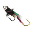 thumbnail image 4 of Hyasfey 5Pcs Fly Fishing Lure with Sharp Hook Realistic Floating Hand Tied Feather Bionic Fly Fishing Bait Freshwater Saltwater Bass Trout Fishing Accessories, 4 of 7