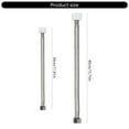 thumbnail image 5 of lanema Toilet Connector Braided Stainless Steel Toilet Hose Toilet Water Supply Line 7/8Inch Ballcock 1/2Inch Compression, 5 of 13
