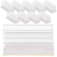 thumbnail image 3 of 100pcs Sneeze Guard Holders Self Adhesive Sign Stands Panel Holders Tabletop Card Holder Clips, 3 of 9