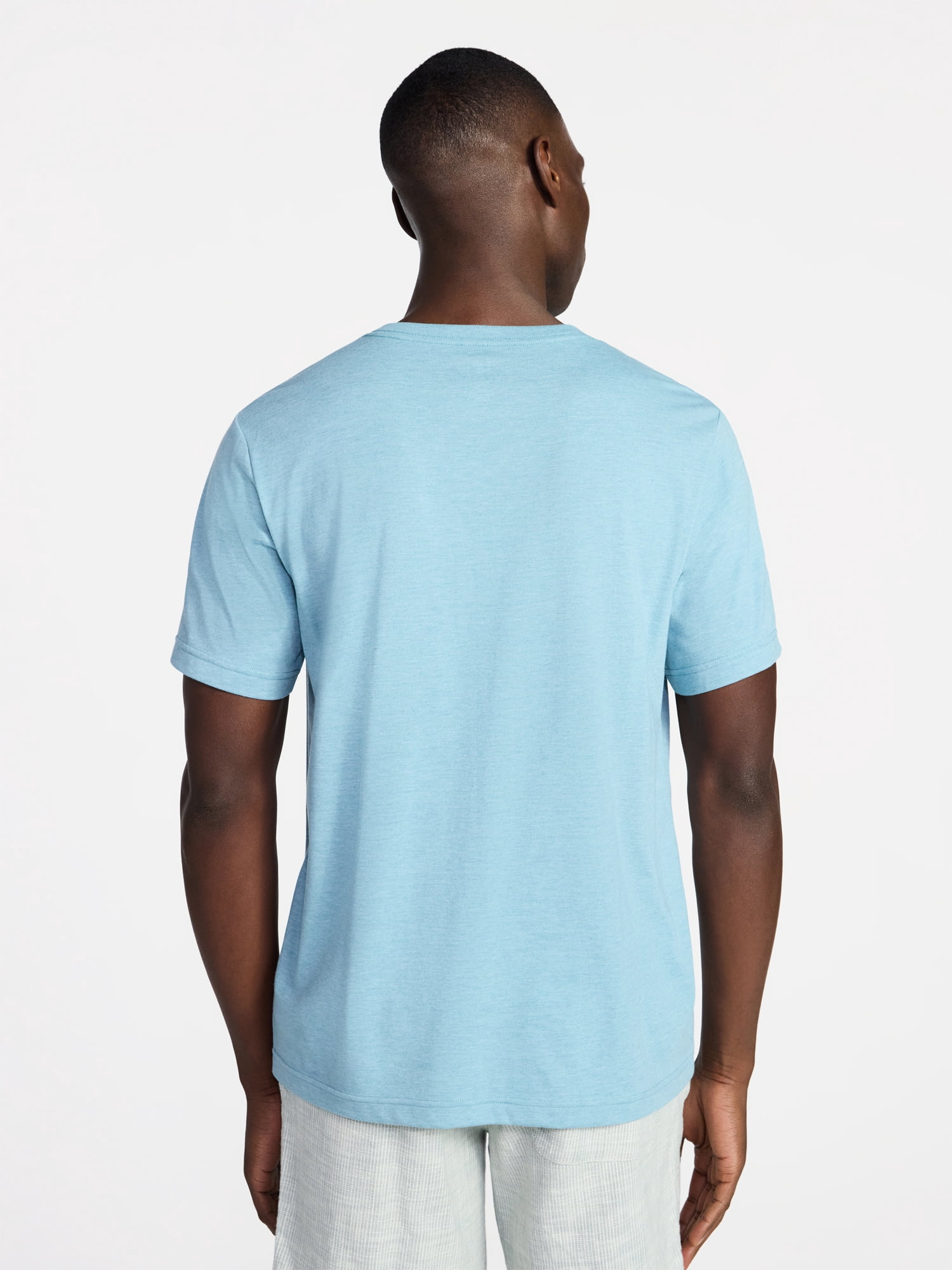George Men's & Big Men's Relaxed Fit Short Sleeve V-Neck Tee, Sizes S-3XL