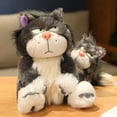 thumbnail image 4 of High Quality Cat Lucifer Plush Soft Filling Animal Sitting Doll Bed Decoration Backpack Pendant Children's Toy Birthday Gift, 4 of 5