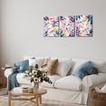 thumbnail image 3 of Furnster Modern Colorful Dragonfly Canvas Prints Framed Wall Art Decor Picture Insect Decoration Painting for Living Room Bathroom, 3 of 6