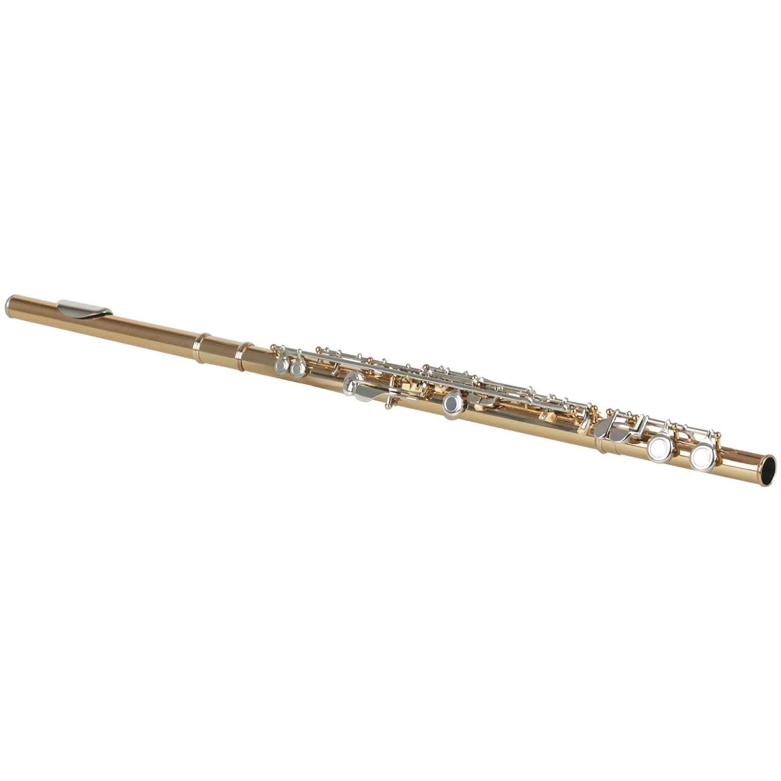 Ergonomic Design 16 Closed Holes Flute Musical Instrument for and Enthusiasts