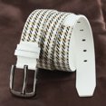thumbnail image 4 of Ceinture en Faux Cuir Ceinture Décorative à Simple Dent pour Hommes Femmes, 4 of 9