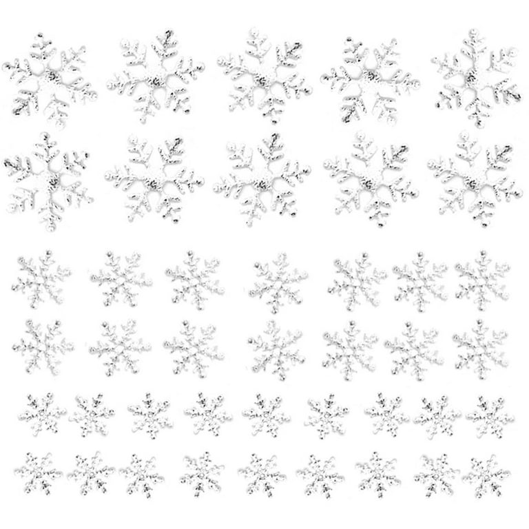 Silver Snowflake Wooden Confetti– Gatherings by CP