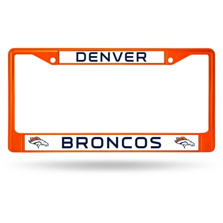 Chicago Bears Nfl License Plate - Rico Industries NFL Color License Plate Frame, Denver Broncos