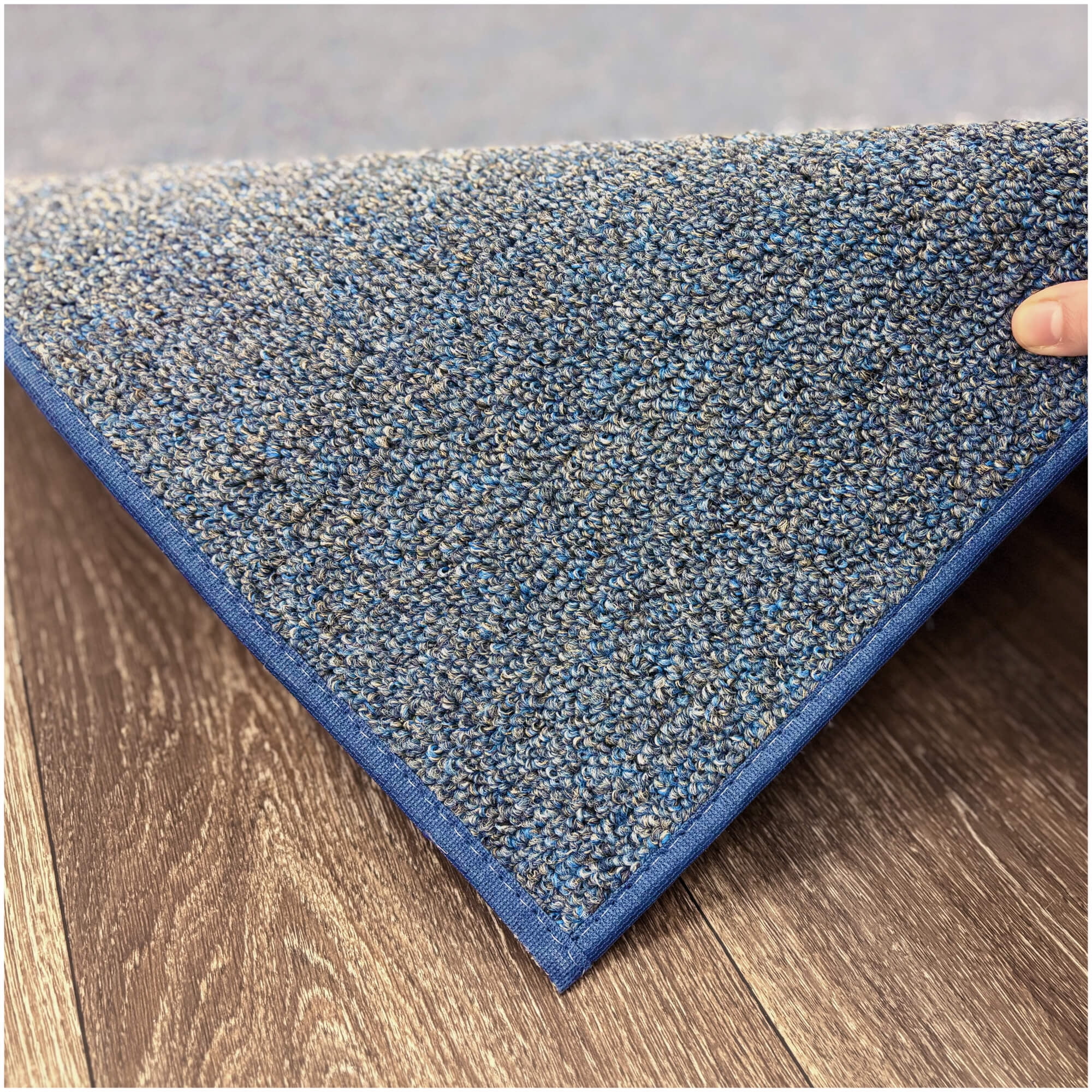 Koeckritz Rugs Cobalt Blue 5'x10' Standard Area Rug for Indoor or Outdoor Living Spaces