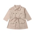 thumbnail image 3 of Baby Girls Kid Jacket Coat Warm Wool Fall Windbreakers Children Tops Suits Clothes Overcoat Outwear, 3 of 4