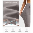 thumbnail image 3 of Pantalones G graduales de cintura alta para golf 7/8, tobillo, mujer, gris empolvado, 3 of 7