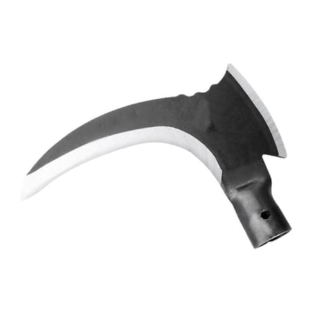 Agricultural Sickle for Field and Garden Work, 20*15cm, Black, Premium Manganese Steel