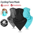 thumbnail image 1 of Cooling Cycling Face Mask Scarf Neck Protecition Magic Scarf Outdoor UV Protection Headband Cap Ice Silk Fast Dry Riding Triangle Scarf Windproof Neck Wrap Men Women, 1 of 6