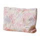 thumbnail image 1 of Organizador de maquillaje de viaje de gran capacidad con estampado floral y cierre de cremallera para guardar artículos de aseo y material de oficina, 1 of 8