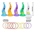 thumbnail image 2 of Halloween Party Games Inflatable Ghost Hat Ring Toss Game Set,Halloween Party Favors Supplies Holiday Decoration Indoor Outdoor Carnival Game,Ring Toss Gift Set, 2 of 6