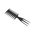 thumbnail image 2 of Wide Tooth Comb Double-Sided Styling Detangling Hair Fork for Salon & Home Use, 2 of 5