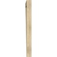 thumbnail image 4 of Ekena Millwork 4"W x 38"D x 46"H Traditional Block Rough Sawn Bracket, Douglas Fir, 4 of 4