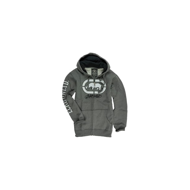 Sudadera Ecko Unltd Sudadera con capucha y cremallera completa gris extra pequeña