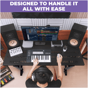 Liquid Stands Utility Table Top Only - For X Style Keyboard Stands and Z Style Piano, DJ Table Stand