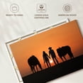 thumbnail image 6 of Elephant Stock Cowboy Couple Wall Art - Horizontal Canvas Wall Art - Living Room Wall Decor - Love Canvas - Brown And Black Decor - 39" x 26", 6 of 8