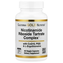 California Gold Nutrition Nicotinamide Riboside Tartrate (NRT) Complex, 60 Veggie Capsules