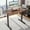 Rustic Brown, variant on MAYEERTY 40*24" Walnut Electric Standing Home Office Desk with Splice Board, Adjustable Height Sit-Stand Desk