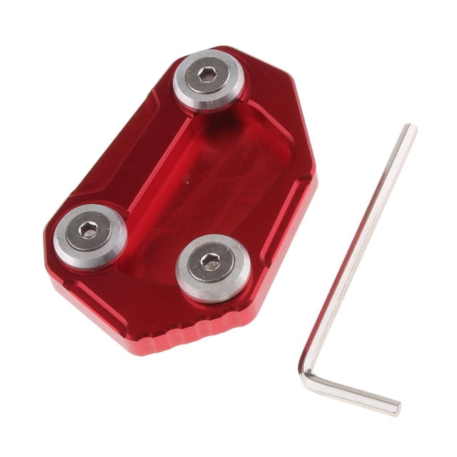 Placa de extensión de soporte Baoblaze para motocicleta S1000R K47 2014-2016 rojo