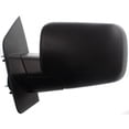 thumbnail image 2 of For Nissan Titan 2004-2015 Door Mirror Driver and Passenger Side | Pair | Outside | Manual | Rear View | w/ Texture Cover | XE Model | NI1320171, NI1321171 | 96302ZH00A, 96301ZH00A, 2 of 4