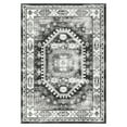 thumbnail image 7 of ZACOO 5x7 Area Rug Vintage Medallion Rug Oriental Floral Print Floor Cover for Living Room Bedroom Non-Slip Non-Shedding Washable Rug, Gray Black, 7 of 7
