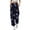 Dark Blue, variant on TJAZFJPA Women's Slacks with Pockets Petite Ms Christmas Long Elastic Beam Foot Snow Christmas Tree Printing Belt Daily Leisure Pants Pants Womens Casual Pant Suits