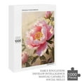 thumbnail image 6 of Wooden Peony 1000 Piece Jigsaw Puzzle, Fun for Adults, Finished Size 20" x 30", 6 of 8