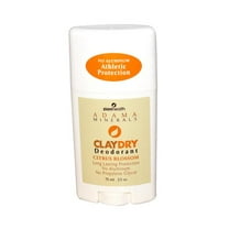 Zion Health ClayDry Aluminum-Free Deodorant, Citrus Blossom, 2.5 Oz