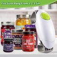 thumbnail image 6 of Electric Jar Opener, One Touch Automatic Jar Opener with High Power Torque, Hand Free Bottle Jar Lid Openers for Women, Seniors, Arthritis Hands, Weak Hands and Chef, Best Kitchen Gadget for Home Use, 6 of 7