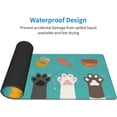 thumbnail image 4 of Cute Cat Paw Prints Extended Professional Gaming Mouse Pad 31.5x11.8inch, Non-Slip Computer Mouse Pad Waterproof Keyboard Pad Desk Mat, 4 of 6